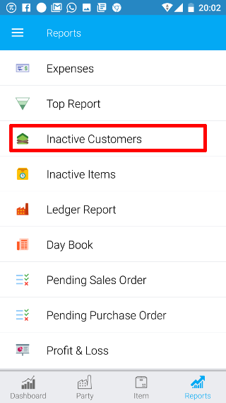 Inactive Customers Icon