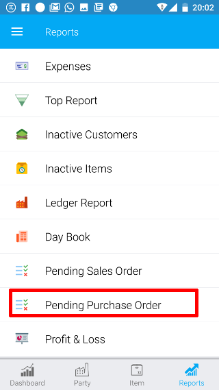 Pending Purchase Order Icon