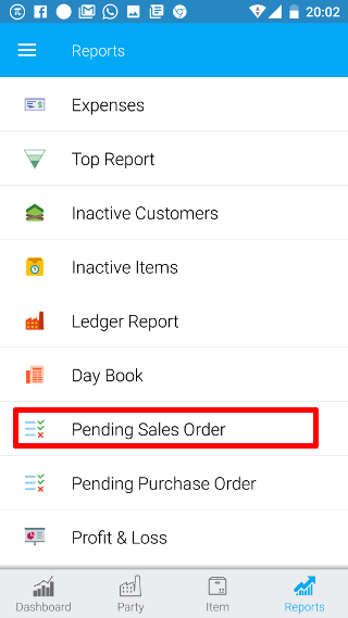 Pending Sales Order Icon