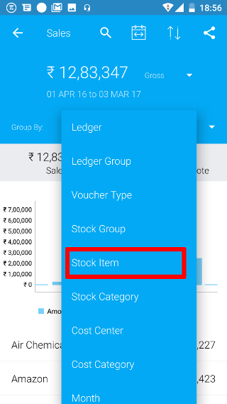 Sales Filter